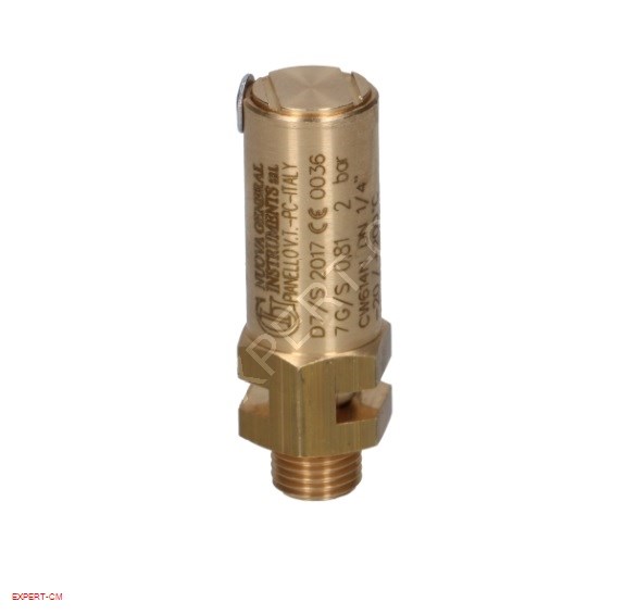 Клапан запобіжний 1/4", 2бар
